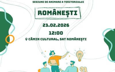 📣 23.02.2026 | 12:00 | Căminul cultural Românești, Județul Botoșani